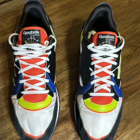 REEBOK Men Classic Leather Course Running A Pied GX2846 Multi SZ 12 Sneaker/Shoe - Picture 5 of 17